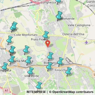 Mappa Via Montresta, 00132 Roma RM, Italia (3.12105)