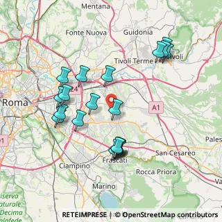 Mappa Via Montresta, 00132 Roma RM, Italia (8.03)
