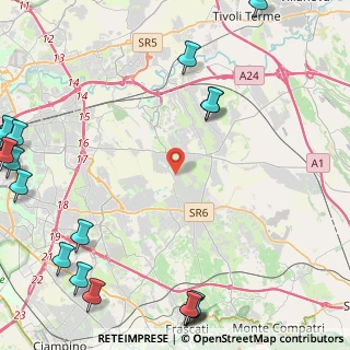 Mappa Via Montresta, 00132 Roma RM, Italia (7.768)