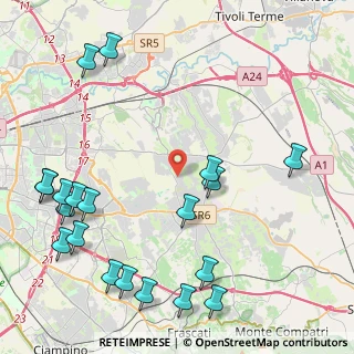 Mappa Via Montresta, 00132 Roma RM, Italia (6.0365)