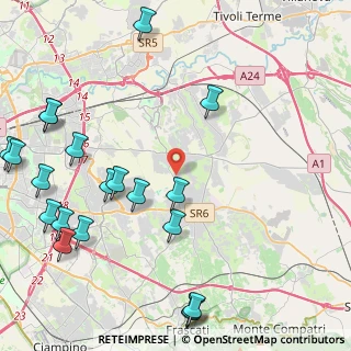 Mappa Via Montresta, 00132 Roma RM, Italia (6.172)