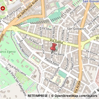 Mappa Via pandosia 74, 00183 Roma, Roma (Lazio)