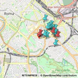 Mappa Via Pandosia, 00183 Roma RM, Italia (0.7075)