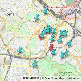 Mappa Via Pandosia, 00183 Roma RM, Italia (0.9865)