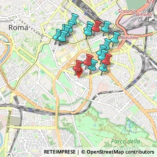Mappa Via Pandosia, 00183 Roma RM, Italia (0.9815)