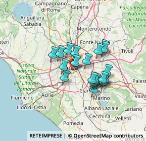 Mappa Via Iberia, 00183 Roma RM, Italia (10.5815)