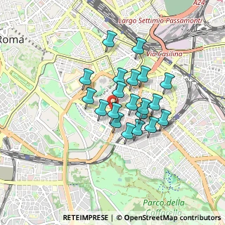Mappa Piazza Tuscolo, 00183 Roma RM, Italia (0.669)
