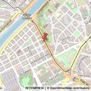Mappa Via Marmorata, 113, 00153 Roma, Roma (Lazio)