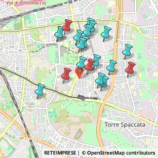Mappa Via dei Virgulti, 00172 Roma RM, Italia (0.9515)