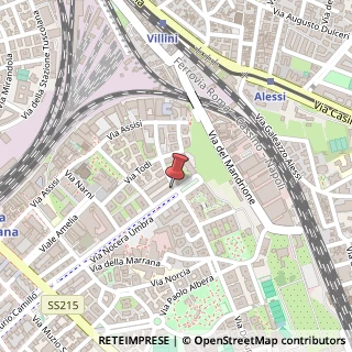 Mappa Via Nocera Umbra, 135, 00181 Roma, Roma (Lazio)