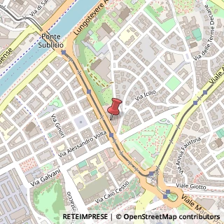 Mappa Via Marmorata, 8, 00153 Roma, Roma (Lazio)