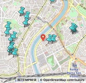 Mappa Via Florio, 00153 Roma RM, Italia (0.7205)