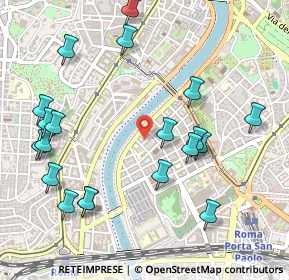 Mappa Via Florio, 00153 Roma RM, Italia (0.625)