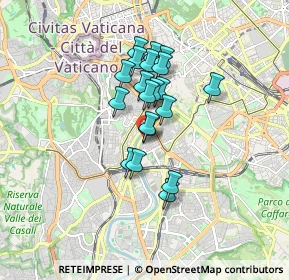 Mappa Via Florio, 00153 Roma RM, Italia (1.332)