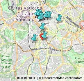 Mappa Via Florio, 00153 Roma RM, Italia (1.66182)