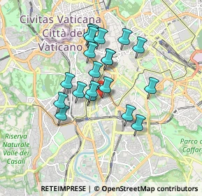 Mappa Via Florio, 00153 Roma RM, Italia (1.5155)