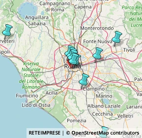 Mappa Via Florio, 00153 Roma RM, Italia (15.45091)