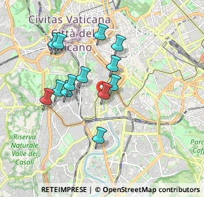 Mappa Via Angelo Bargoni, 00153 Roma RM, Italia (1.61615)