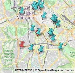 Mappa Via Angelo Bargoni, 00153 Roma RM, Italia (2.1345)