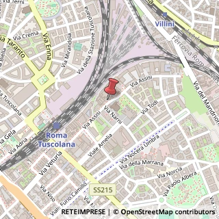 Mappa Via Assisi, 93, 00181 Roma, Roma (Lazio)
