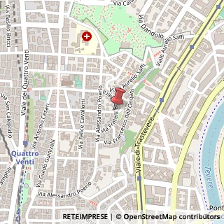 Mappa Via Fratelli Bandiera, 17, 00152 Roma, Roma (Lazio)
