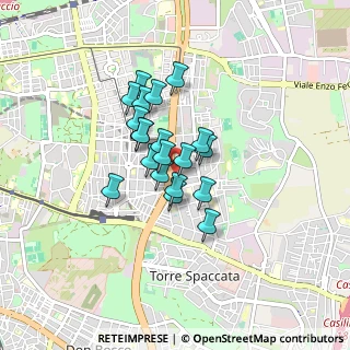 Mappa Via del Fosso di Centocelle, 00172 Roma RM, Italia (0.6015)