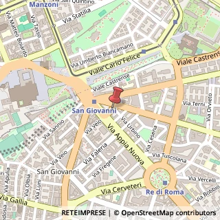 Mappa Via Faenza,  16, 00182 Roma, Roma (Lazio)