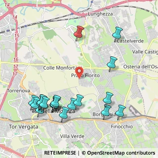 Mappa Via Avola, 00132 Roma RM, Italia (2.6535)