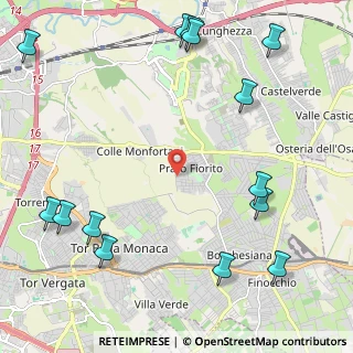 Mappa Via Avola, 00132 Roma RM, Italia (3.225)