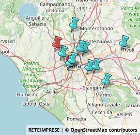 Mappa Via Dandolo, 00153 Roma RM, Italia (10.32909)