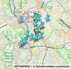 Mappa Via Dandolo, 00153 Roma RM, Italia (1.32211)