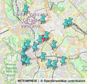 Mappa Via Dandolo, 00153 Roma RM, Italia (2.12944)