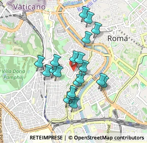 Mappa Via Dandolo, 00153 Roma RM, Italia (0.771)