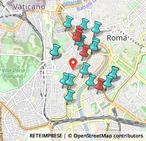 Mappa Via Dandolo, 00153 Roma RM, Italia (0.7955)