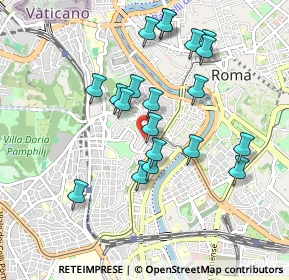 Mappa Via Dandolo, 00153 Roma RM, Italia (0.9285)