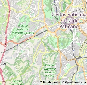 Mappa Via di Bravetta, 00164 Roma, Italia (2.3105)