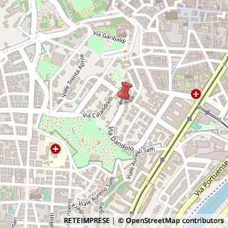 Mappa Via Dandolo,  59, 00153 Roma, Roma (Lazio)