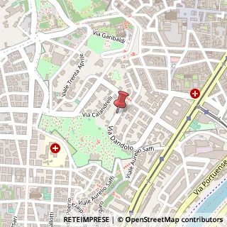 Mappa Via dandolo 6, 00153 Roma, Roma (Lazio)