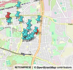 Mappa Via delle Mandragore, 00172 Roma RM, Italia (0.97529)