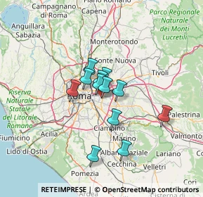 Mappa Via delle Mandragore, 00172 Roma RM, Italia (9.40583)