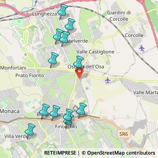 Mappa Via Barrali, 00132 Roma RM, Italia (2.63)