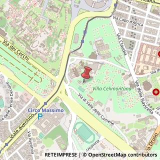 Mappa Via di Valle delle Camene, 1/b, 00184 Roma, Roma (Lazio)