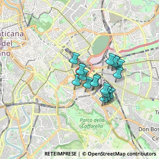 Mappa Via Taranto, 00185 Roma RM, Italia (1.42353)