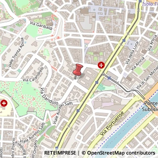 Mappa Via Dandolo, 24/sc.b, 00153 Roma, Roma (Lazio)