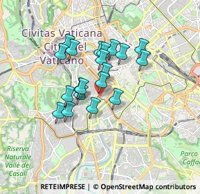 Mappa Via Girolamo Induno, 00153 Roma RM, Italia (1.3945)