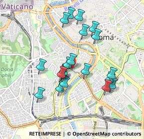 Mappa Largo Ascianghi, 00153 Roma RM, Italia (0.874)