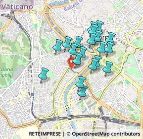 Mappa Via Girolamo Induno, 00153 Roma RM, Italia (0.7635)