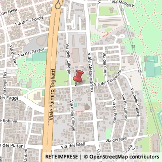 Mappa Via del Pergolato, 26, 00172 Roma, Roma (Lazio)