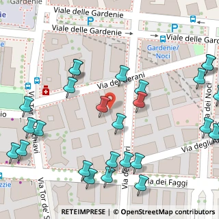 Mappa Via dei Lauri, 00172 Roma RM, Italia (0.08148)