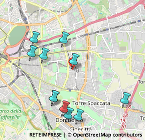 Mappa Via dei Lauri, 00172 Roma RM, Italia (2.32818)